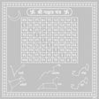 Arkam Nakshatra Yantra - Silver Plated Copper - (6 x 6 inches, Silver) - Retail Maharaj