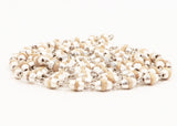 Arkam Tulsi Mala with Silver Capping/ Silver Tulsi Mala for Men and Women/ Tulsi mala Silver Cap Original (Size: 3mm, Length: 24 inches) - Retail Maharaj