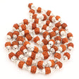 Arkam Rudraksh Mala with Silver Capping Certified/ Silver Rudraksh Mala for Men and Women/ Rudraksha mala Silver Cap Original/ Rudraksh Mala Set in Silver (Size: 7mm, Length: 27 inches, Beads: 54+1) - Retail Maharaj