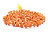 Arkam Rudraksha Mala/ Natural Rudraksh Mala/ Original Rudraksha mala/ Small Rudraksham Mala/ 6mm Rudraksha Rosary (Size: 6mm, Beads: 108+1) - Retail Maharaj