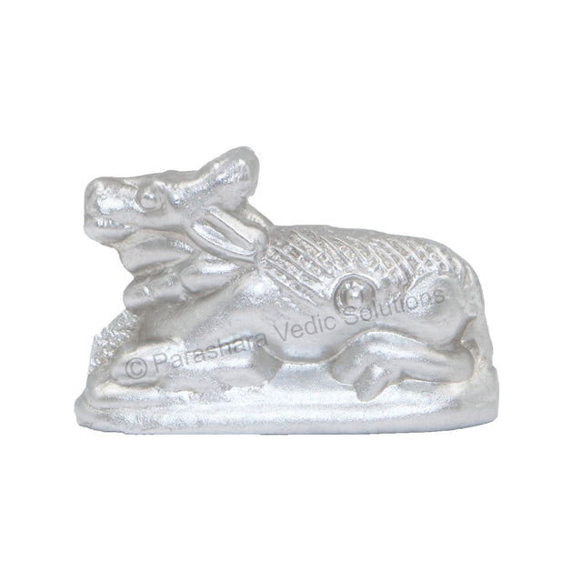 Arkam Parad Nandi /Mercury Nandi /Parad Nandeshwar /Mercury Nandeshwar (60 grams) - Retail Maharaj