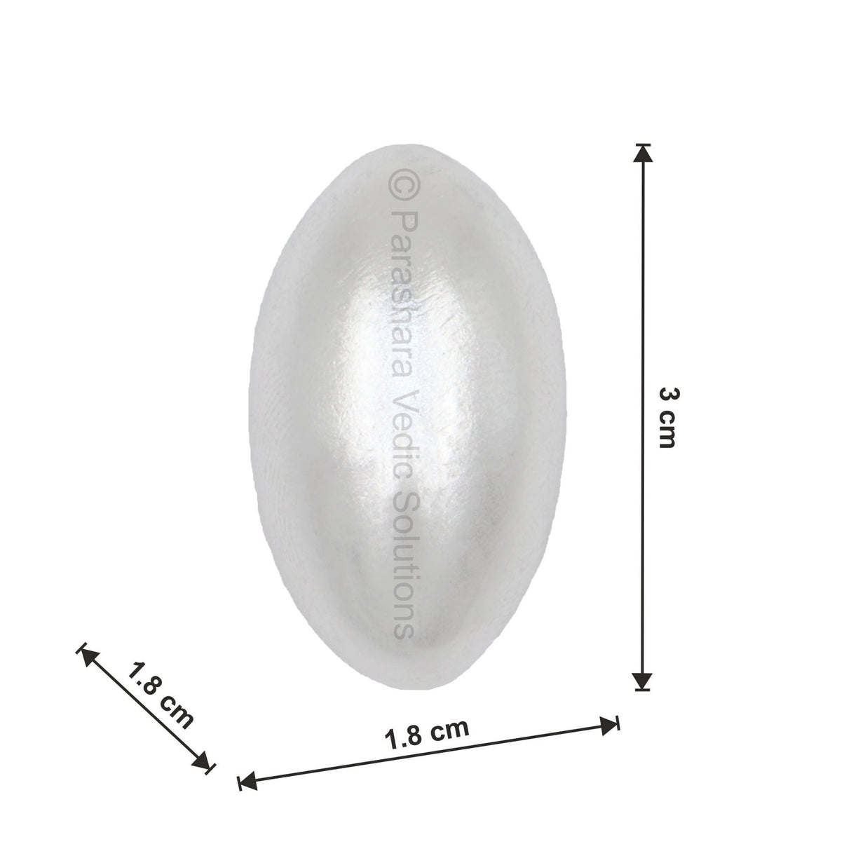 Arkam Parad Baanling /Parad Baanlinga /Parad Banaling /Parad Banalinga /Mercury Baanling /Mercury Banalinga (42 grams) - Retail Maharaj