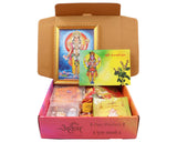 ARKAM Dhanvantari Puja Samagri Kit/Dhanteras Puja Kit/Dhanwantari Pooja Kit/Dhanwantari Pooja Samagri (40+ Items) with Detailed Puja Vidhi in Hindi - Retail Maharaj