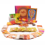 ARKAM Dhanvantari Puja Samagri Kit/Dhanteras Puja Kit/Dhanwantari Pooja Kit/Dhanwantari Pooja Samagri (40+ Items) with Detailed Puja Vidhi in Hindi - Retail Maharaj