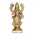 Arkam Brass Kurma Murti / Koorma Idol / Pital Vishnu Kurma Avatar Statue - Antique Brass For Home / Temple / Office (Height: 7.4 cm, Weight: 140 gms) - Retail Maharaj