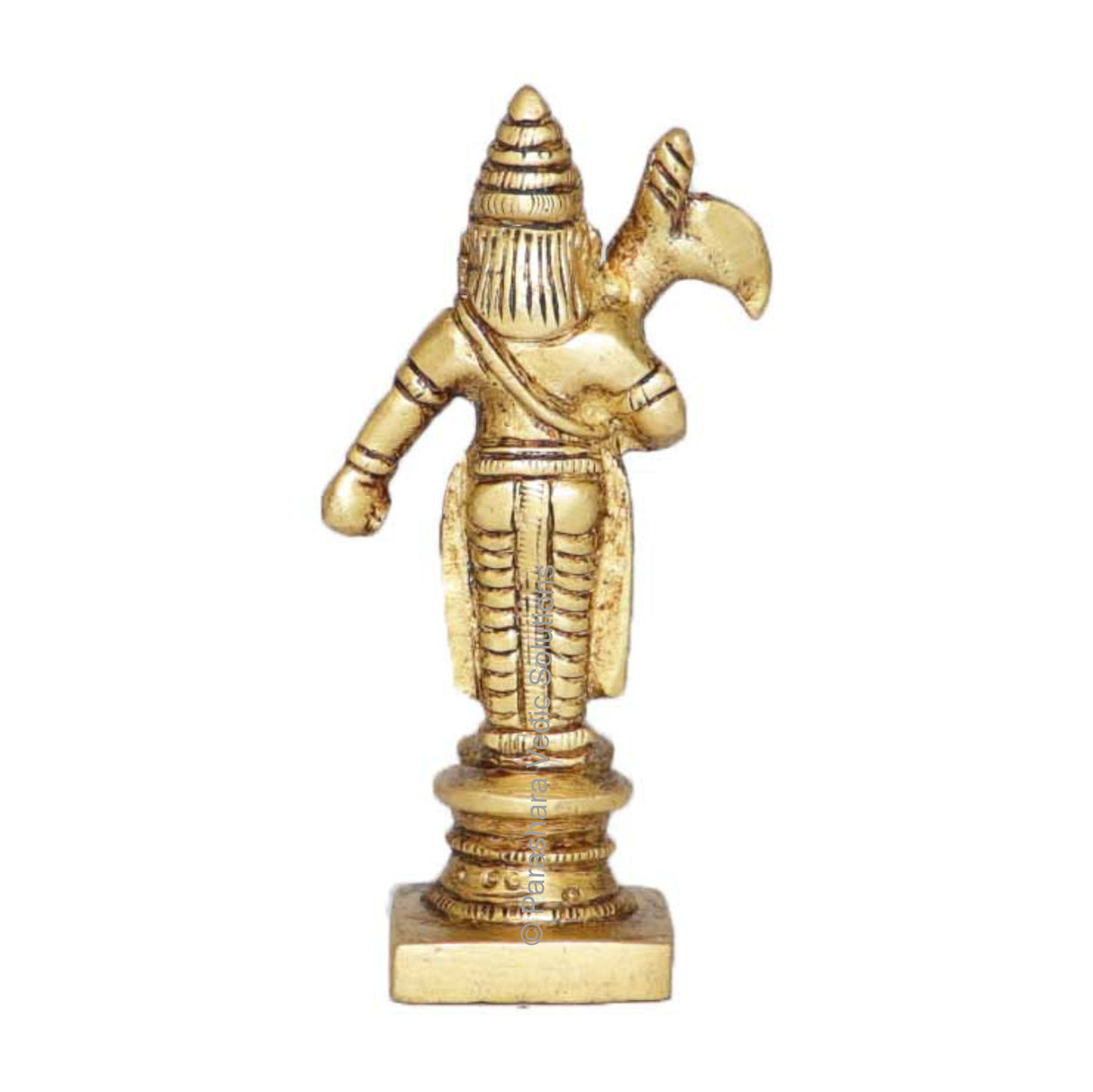 Arkam Brass Balaram Murti / Balram Idol / Pital Vishnu Balram Avatar Statue - Antique Brass For Home / Temple / Office (Height: 8 cm, Weight: 110 gms) - Retail Maharaj