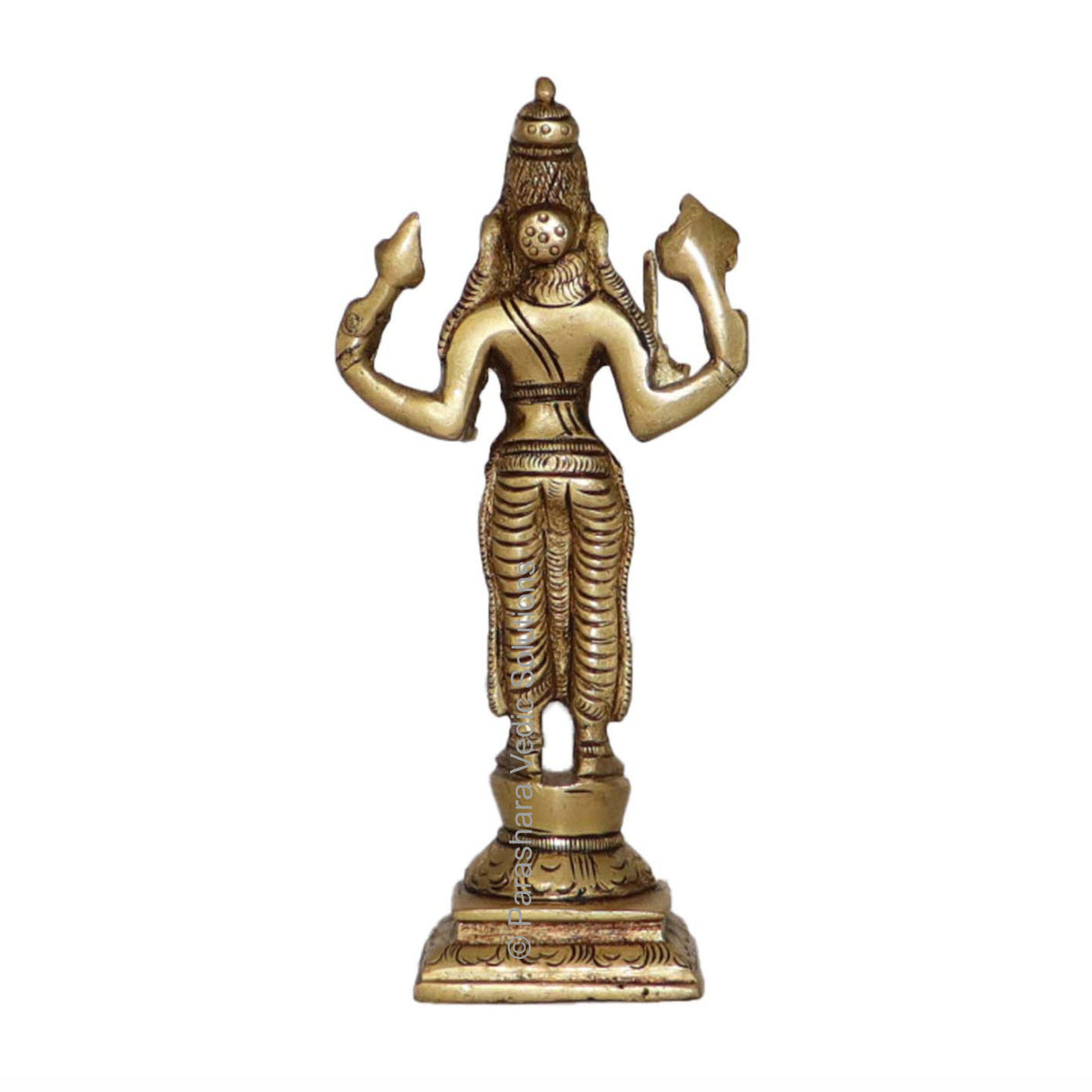 Arkam Brass Kalki Murti / Kaalki Idol / Pital Vishnu Kalki Avatar Statue - Antique Brass For Home / Temple / Office (Height: 14.7 cm, Weight: 420 gms) - Retail Maharaj