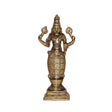 Arkam Brass Kurma Murti / Koorma Idol / Pital Vishnu Kurma Avatar Statue - Antique Brass For Home / Temple / Office (Height: 15.2 cm, Weight: 470 gms) - Retail Maharaj