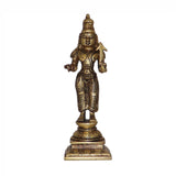 Arkam Brass Balaram Murti / Balram Idol / Pital Vishnu Balram Avatar Statue - Antique Brass For Home / Temple / Office (Height: 14.2 cm, Weight: 360 gms) - Retail Maharaj