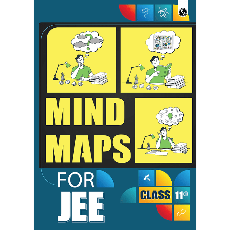 JEE Mind Maps for Class 11th (Paperback) l Complete Coverage of Physics, Chemistry and Mathematics l Intractive Mind Maps, Important Concept & Formula - Retail Maharaj