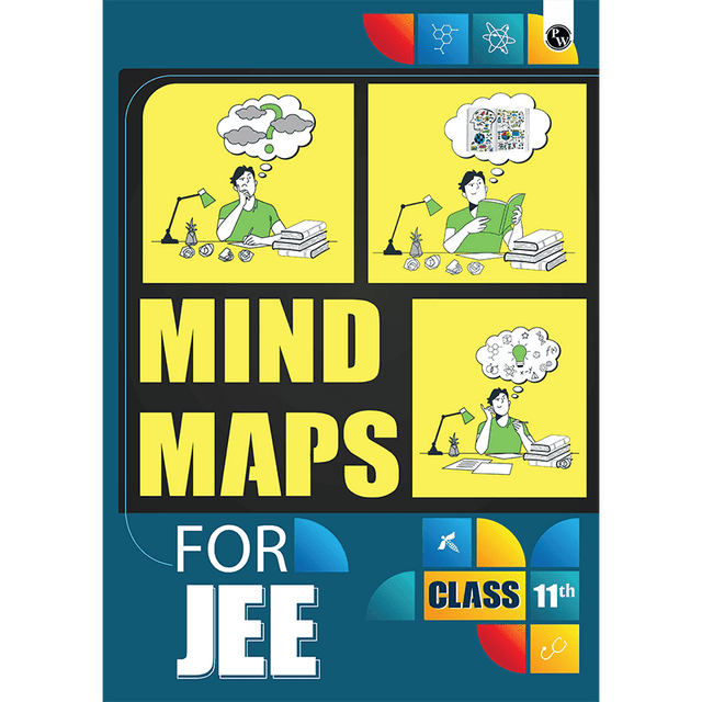 JEE Mind Maps for Class 11th (Paperback) l Complete Coverage of Physics, Chemistry and Mathematics l Intractive Mind Maps, Important Concept & Formula - Retail Maharaj