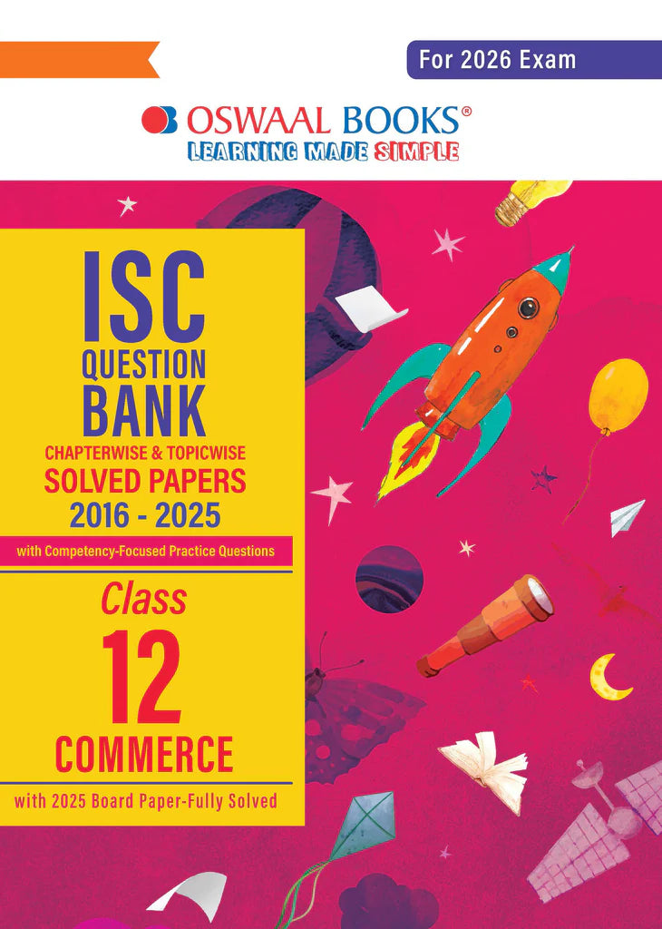 ISC Question Bank Chapterwise & Topicwise Solved Papers Class 12 ...