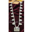 Handmade Radha Pata Carved Tulsi Kanthi Haar Mala – Sacred Shri Radha Tulsi Beads Necklace - Retail Maharaj
