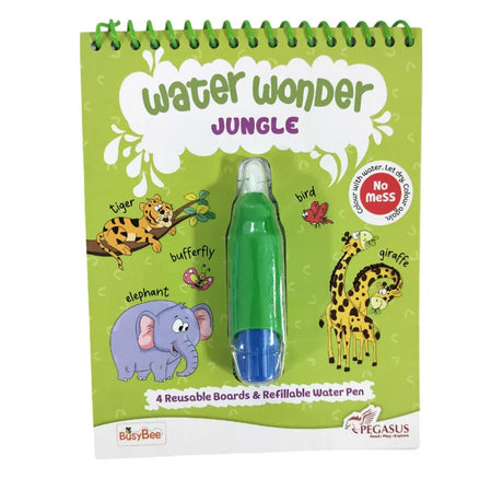 Water Wonder - Jungle Theme Magical Colouring Book - Retail Maharaj
