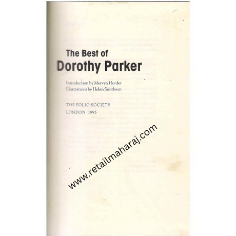 The Best of Dorothy Parker - Retail Maharaj