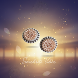 Handmade Radha Carved Earrings in Silver – Divine Spiritual Jewelry