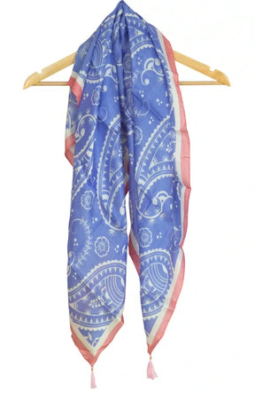 Calcutta Retro – Handwoven Printed Scarf - Retail Maharaj