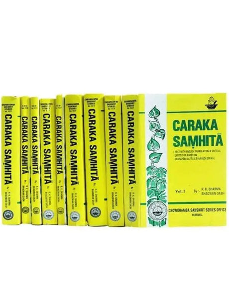 चरक संहिता (9 खण्ड)  Charaka Sanhita (9 Volumes) - Retail Maharaj