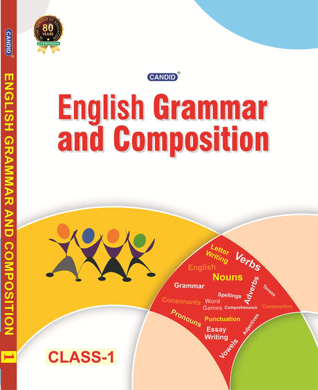 Candid English Grammar And Composition 1 - Retail Maharaj