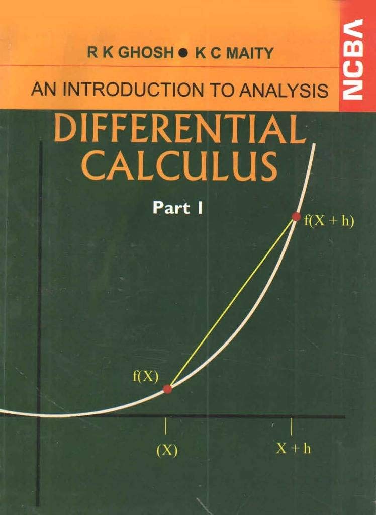 An Introduction To Analysis : Differential Calculus Part 1 - Retail Maharaj