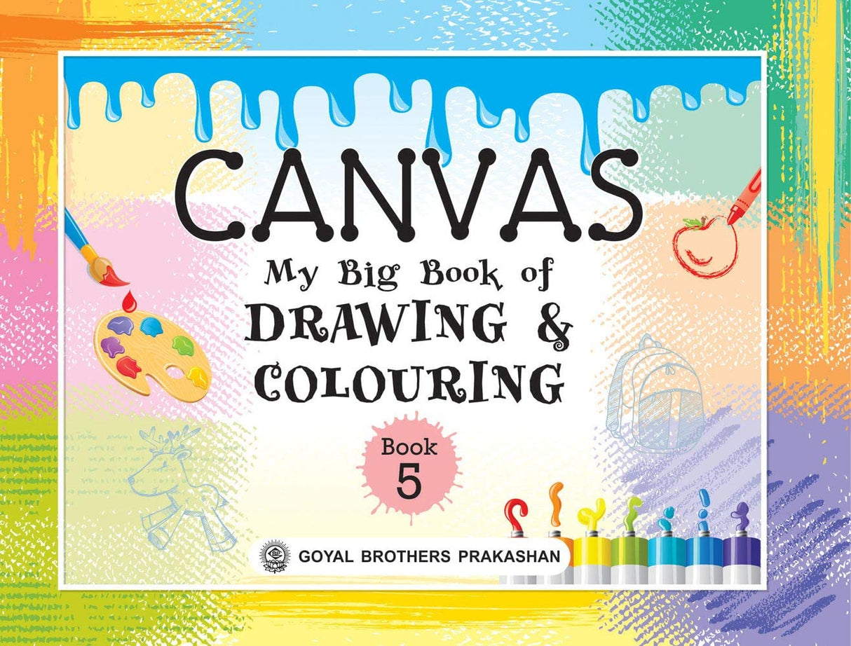 Canvas My Big Book Of Drawing And Colouring Book 5 - Retail Maharaj