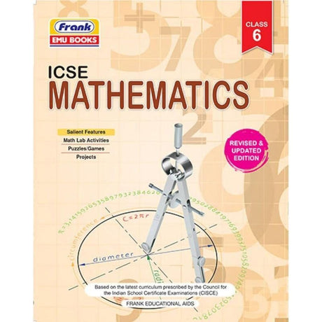 Icse Mathematics For Class 6 - Retail Maharaj