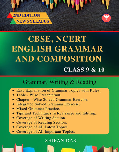 Cbse, Ncert English Grammar And Composition Class 9 And 10 - Retail Maharaj