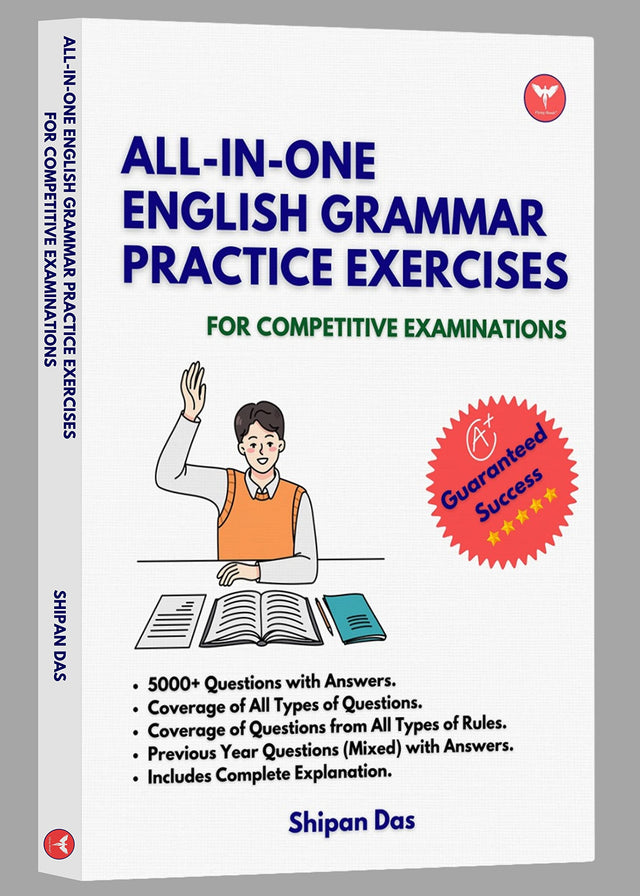 All In One English Grammar Practice Exercises For Competitive Examinations - Retail Maharaj