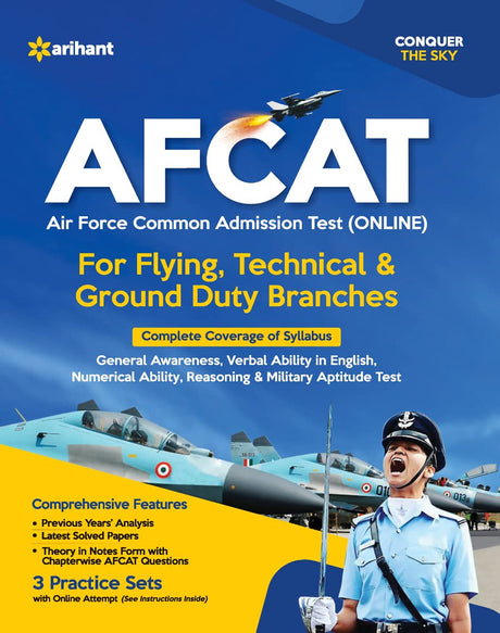 Afcat (Flying Technical & Ground Duty Branch) 2022 - Retail Maharaj