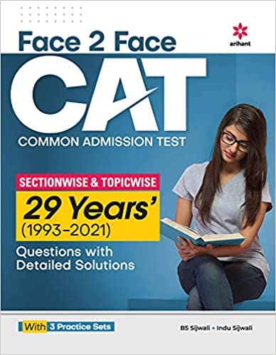Face To Face Cat 29 Years (1993-2021) Sectionwise & Topicwise Solved Paper - Retail Maharaj