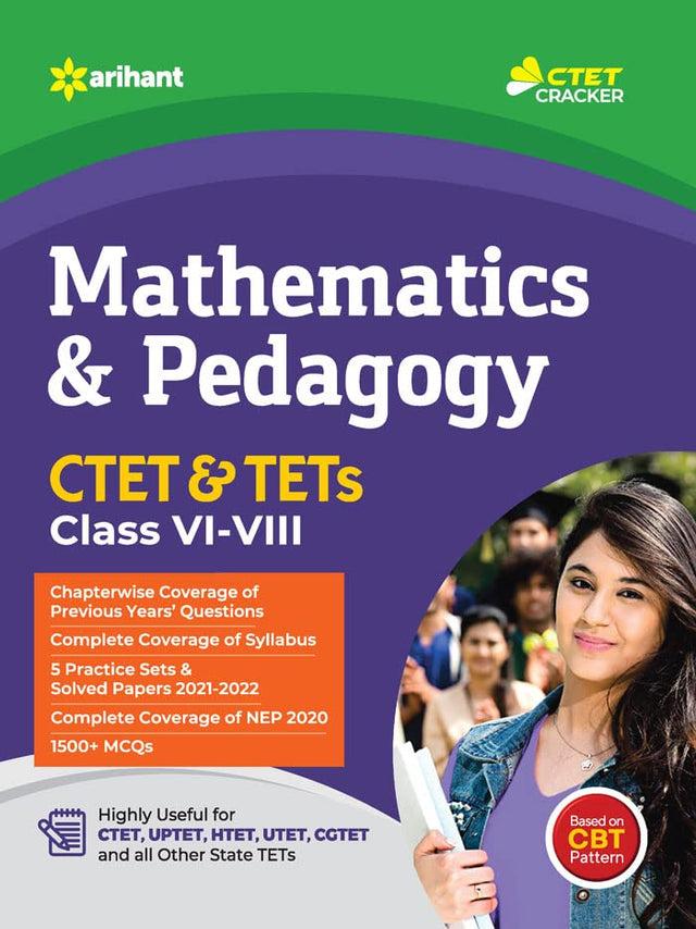 Ctet And Tet Mathematics And Pedagogy For Class 6 To 8 - Retail Maharaj