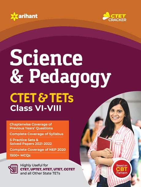 Ctet And Tet Science And Pedagogy For Class 6 To 8 - Retail Maharaj