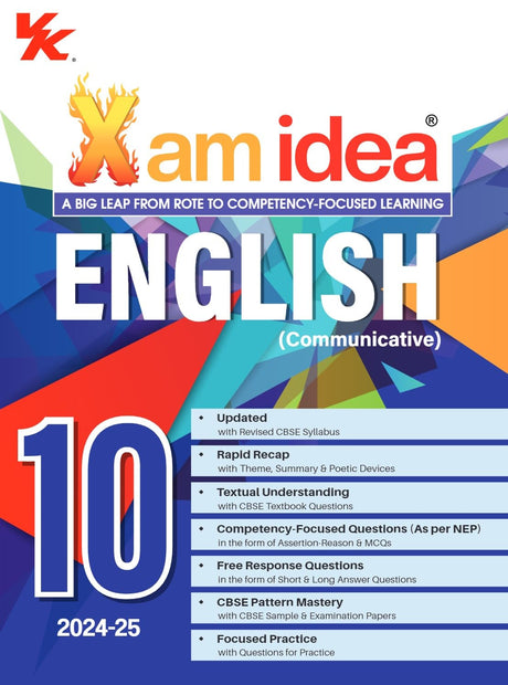 Xam Idea English (Communicative) Class 10 Book - Retail Maharaj