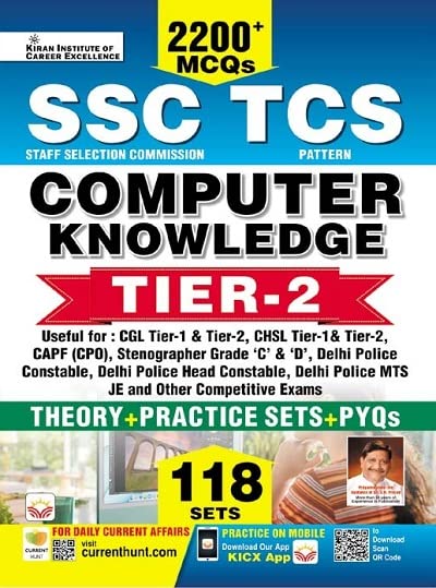 SSC TCS Computer Knowledge Tier 2 (2200+ MCQs) 118 Sets - Retail Maharaj