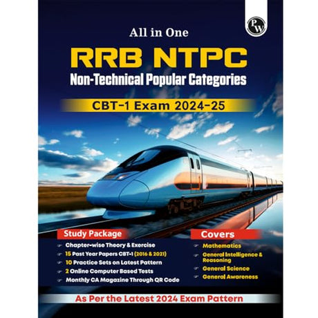 Pw All In One Rrb Ntpc 2024-2025 Cbt - 1 Exam - Retail Maharaj