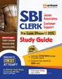 Arihant Study Guide For Sbi Clerk Pre Exam Phase I 2025 - Retail Maharaj