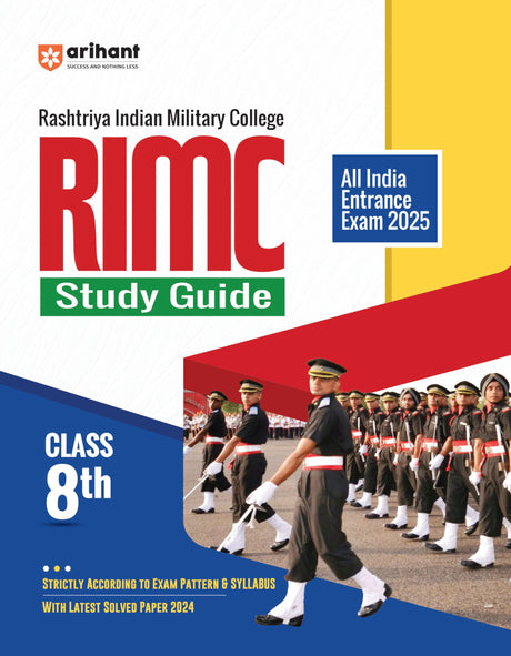 Arihant Study Guide For Rashtriya Indian Military College Rimc Class 8th - Retail Maharaj