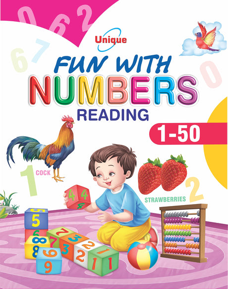 Unique Fun With Number Reading (1-50) - Retail Maharaj
