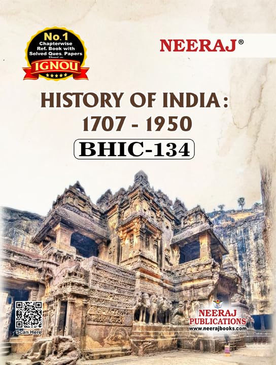 Neeraj Bhic-134 History Of India : 1707 - 1950 - Retail Maharaj