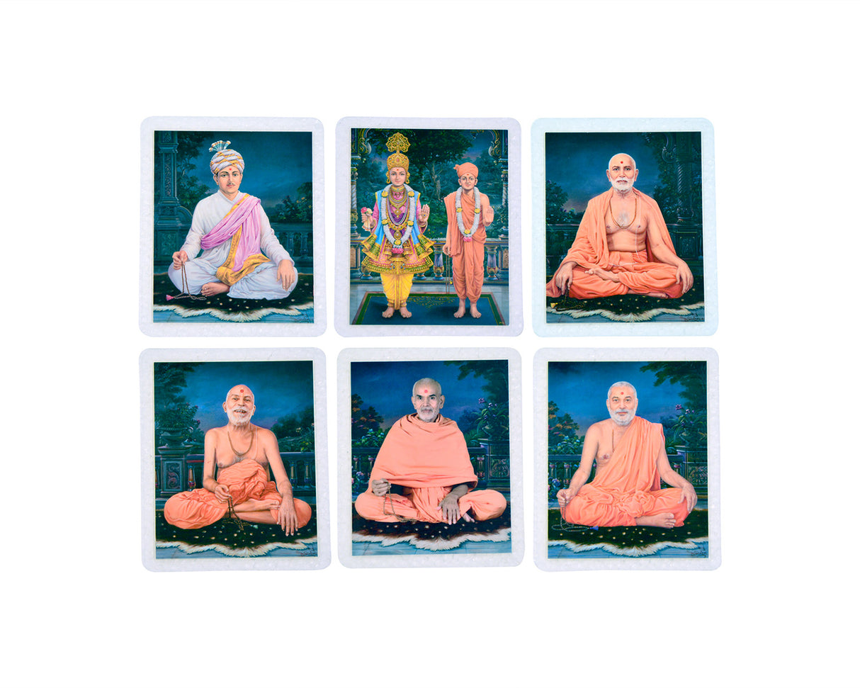 Puja Murtis (Laminated) – Set of Spiritual Murtis