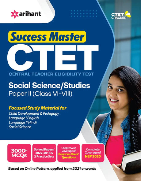 Success Master CTET Social Science/ Studies Paper II (Class VI To VIII) - Retail Maharaj