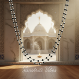 Tiny Beads Silver Black Tulsi Kanthi Mala – Handcrafted Lightweight Spiritual Necklace for Meditation & Devotion