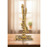 Radha Krishna Jhula Metal Idol for Home Decor and Spiritual Gift