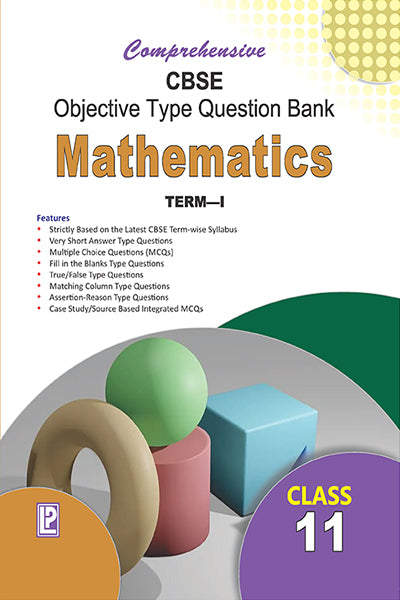 Comprehensive CBSE Objective Type Question Bank Mathematics XI (Term-I) - Retail Maharaj