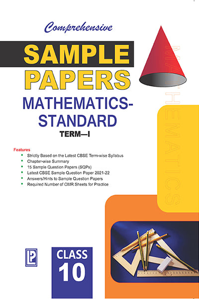 Comprehensive Sample Papers Mathematics X (Standard) (Term-I) - Retail Maharaj