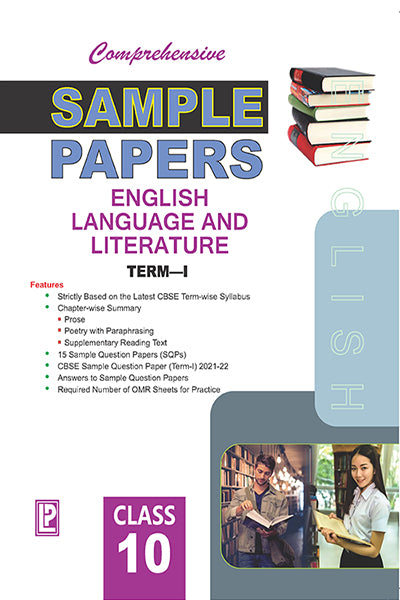 Comprehensive Sample Papers English Language and Literature X (Term-I) - Retail Maharaj