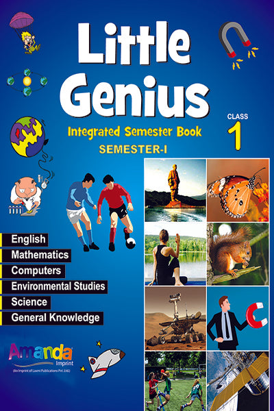 Little Genius Integrated Semester Book-1 (Sem-1) - Retail Maharaj