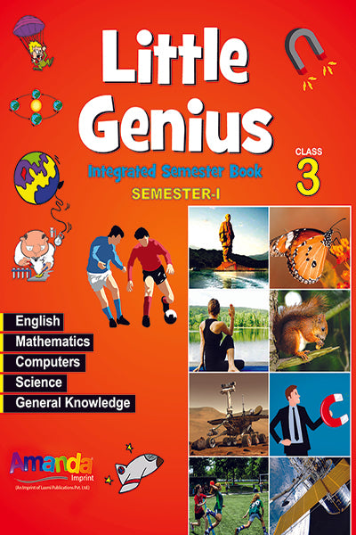 Little Genius Integrated Semester Book-3 (Sem-1) - Retail Maharaj