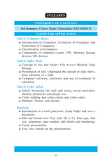 CU_3rd Sem_Major_Education: EDC/H/SEC/3_ Computer Application (with Practical) - Retail Maharaj