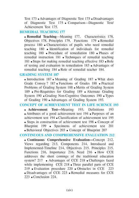 Pedagogy Of Life Science (English Version) Course- VII(B) 3rd Semester - Retail Maharaj
